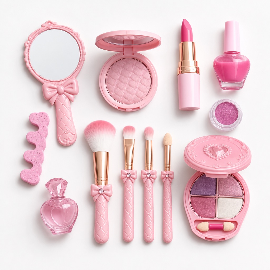 Generated accessories flat lay